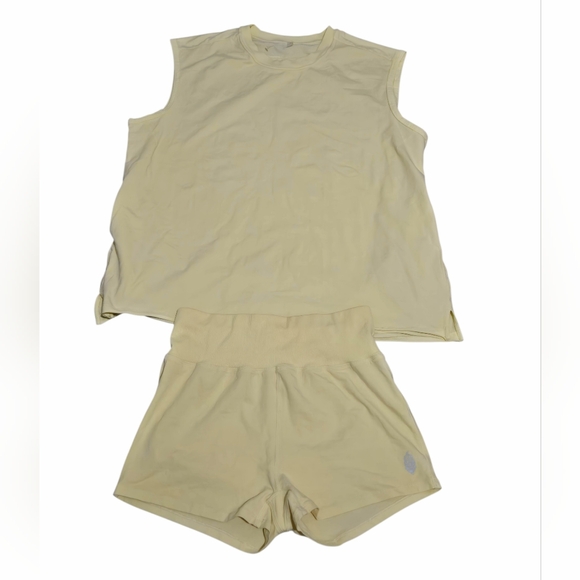 Free People Movement NWOT Hot Shot Micro Ginger Tea 2-piece Set - Picture 3 of 11